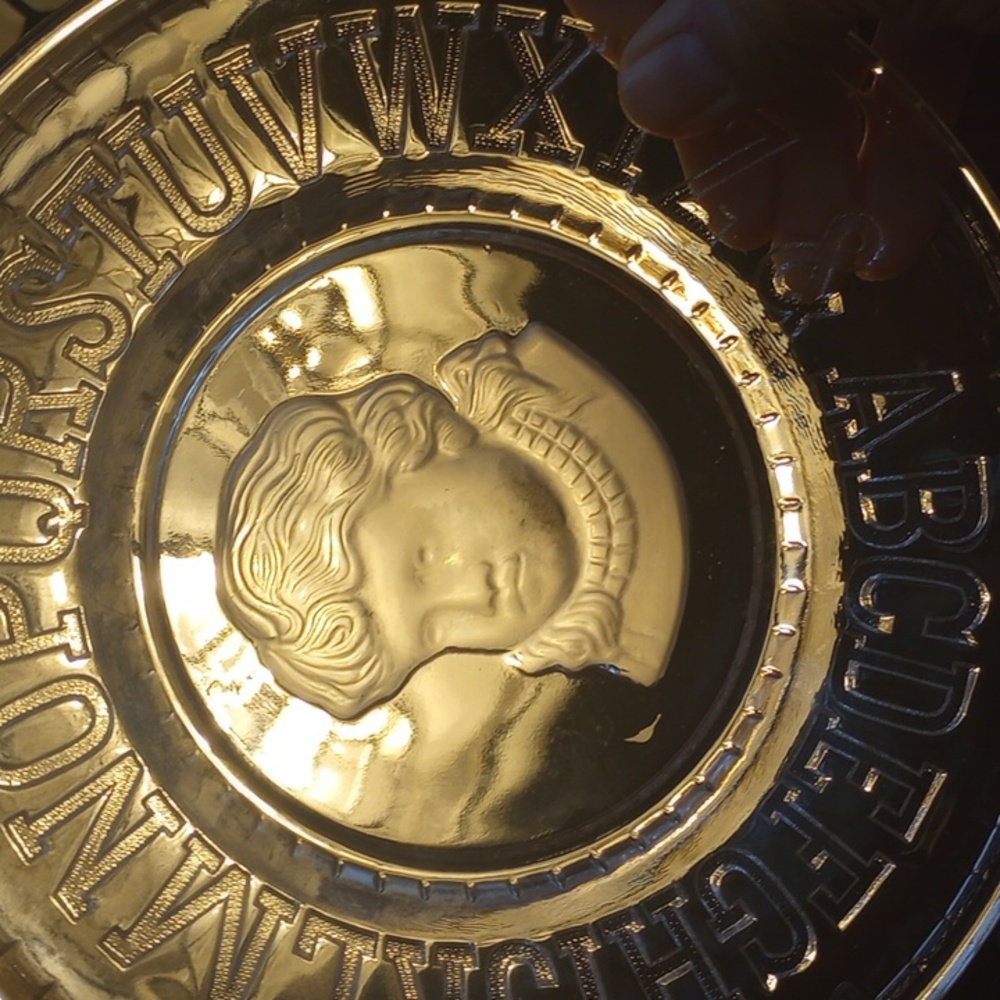 Vintage ABC Dish/Plate - Picture 1 of 6